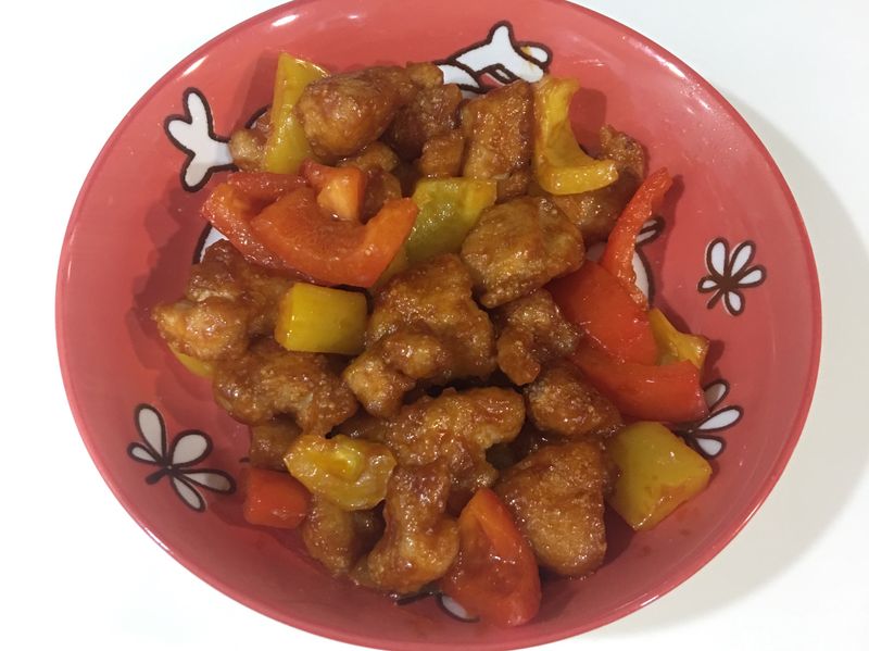 糖醋雞丁