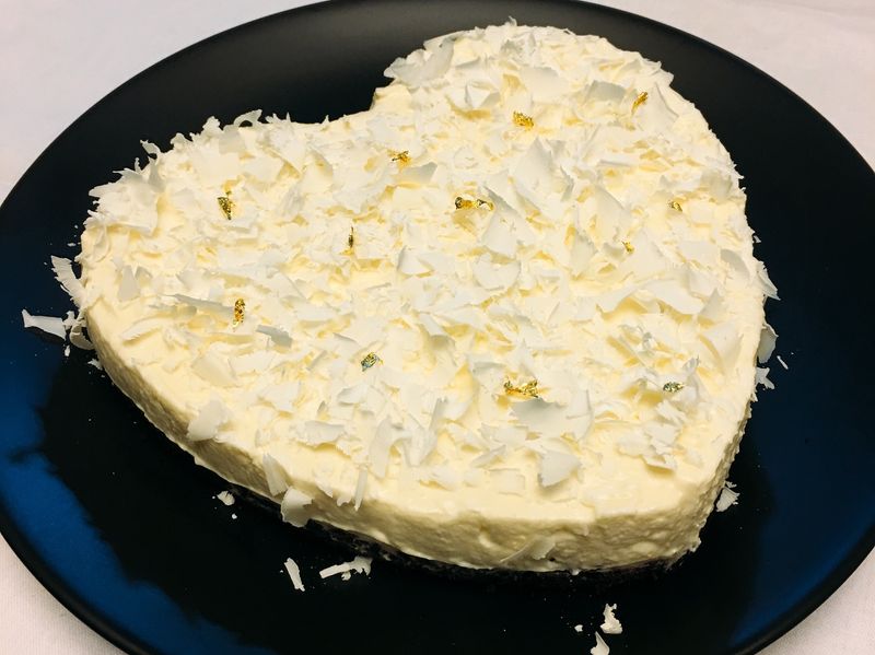 ♥️白巧克力乳酪蛋糕♥️