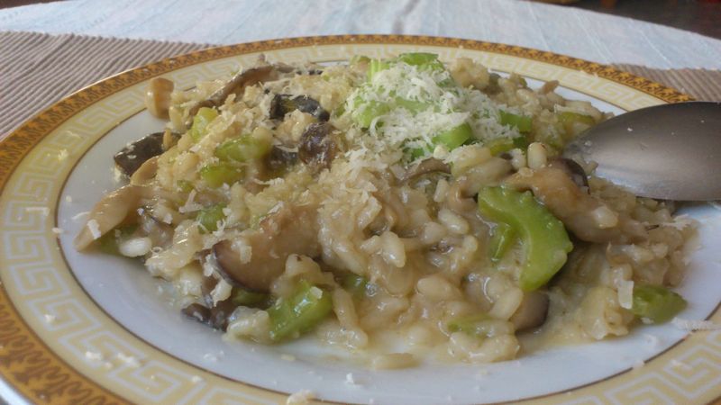 好菇道菇idea:義式野菇燉飯 Risotto
