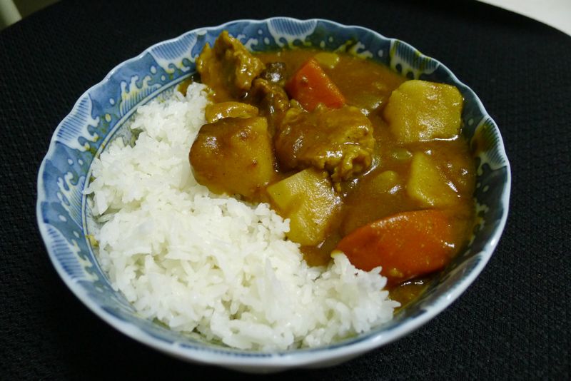 展媽咪の自創料理~~~電鍋咖哩飯