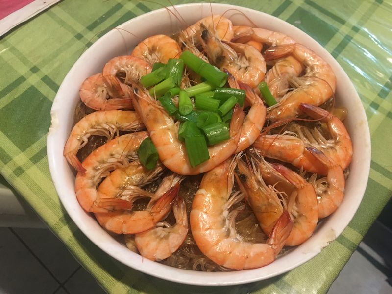 鮮蝦粉絲煲