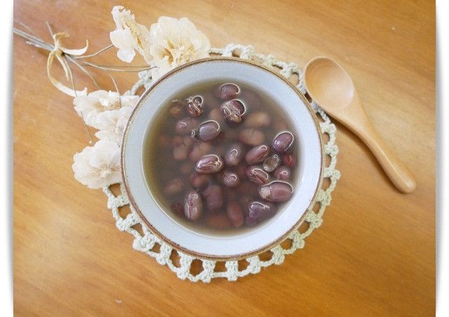 寶寶副食品「紅豆湯」無糖版、好暖心 ♪