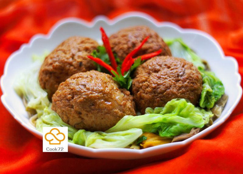 Cook72◎獅子頭‧四喜丸子◎回溫料理