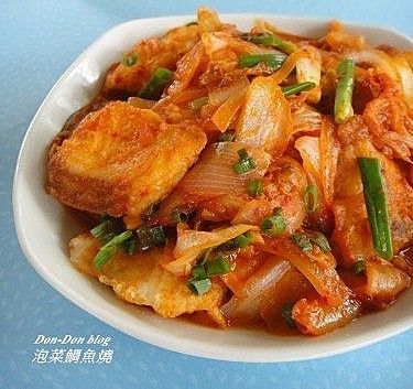 [韓式]泡菜鯛魚燒