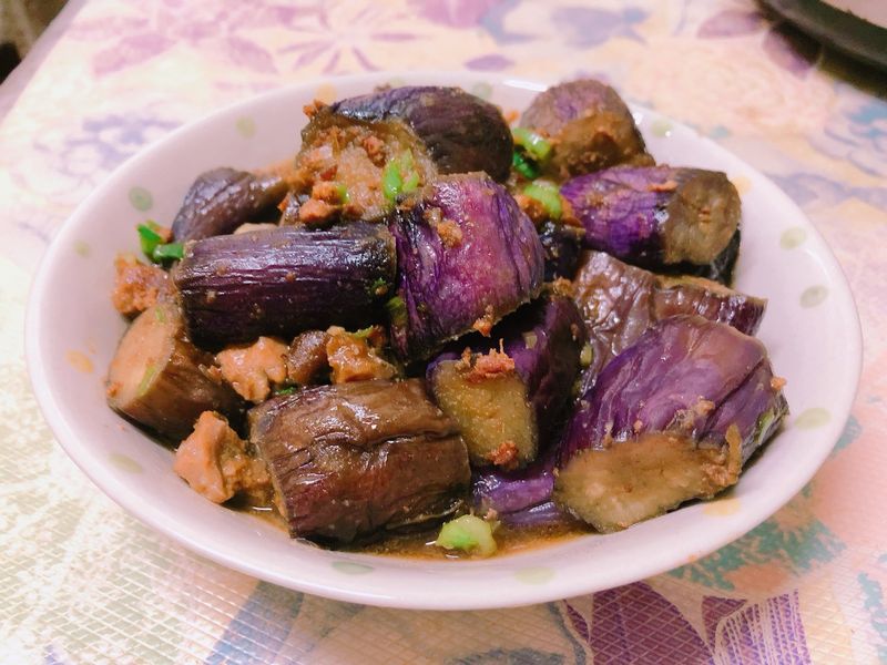 肉醬拌紫茄