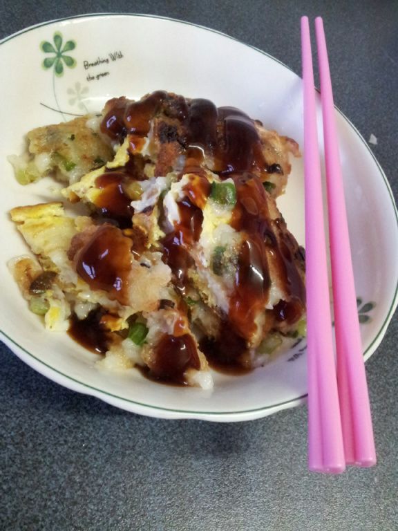 ♥ 傳統香蔥Q蛋餅