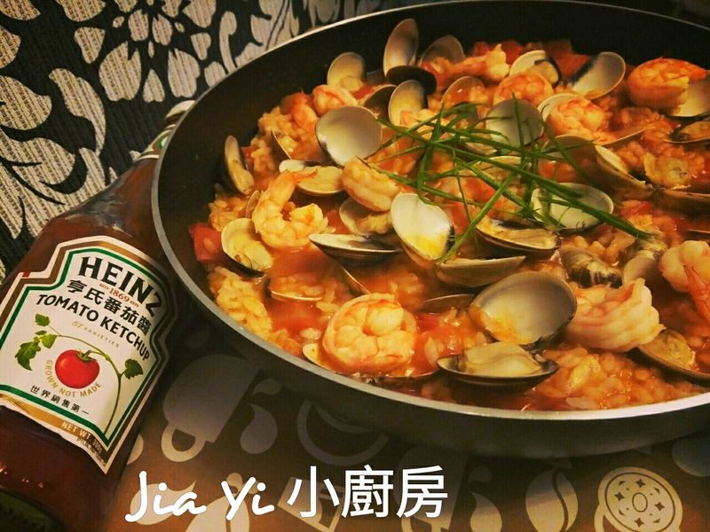 番茄海鮮燉飯