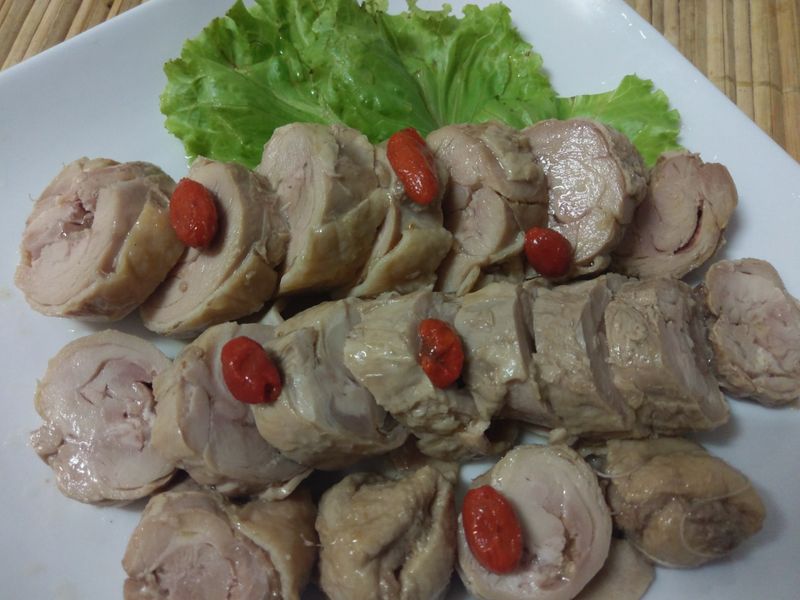 かにの醉雞腿