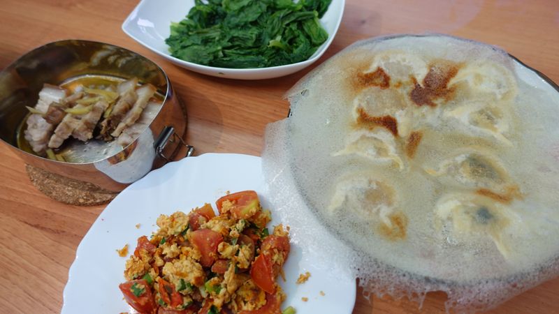 簡易煎餃