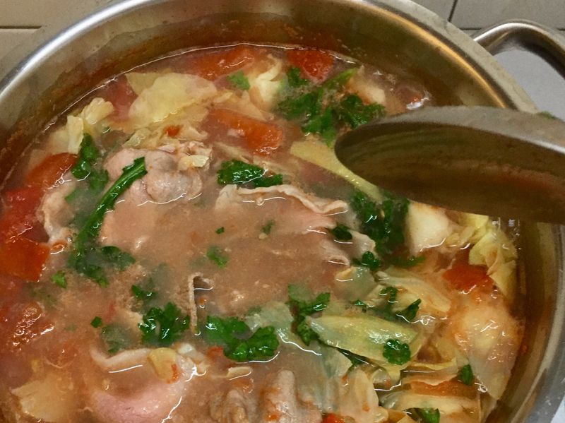 茄汁肉片湯