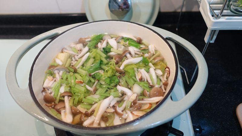 輕甜的蔬菜高湯