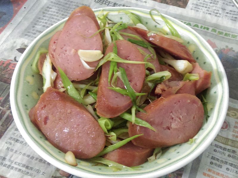 ¥香蒜爆香腸¥