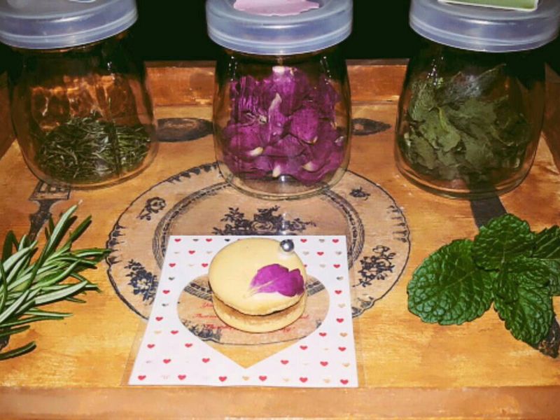 乾燥香草，花