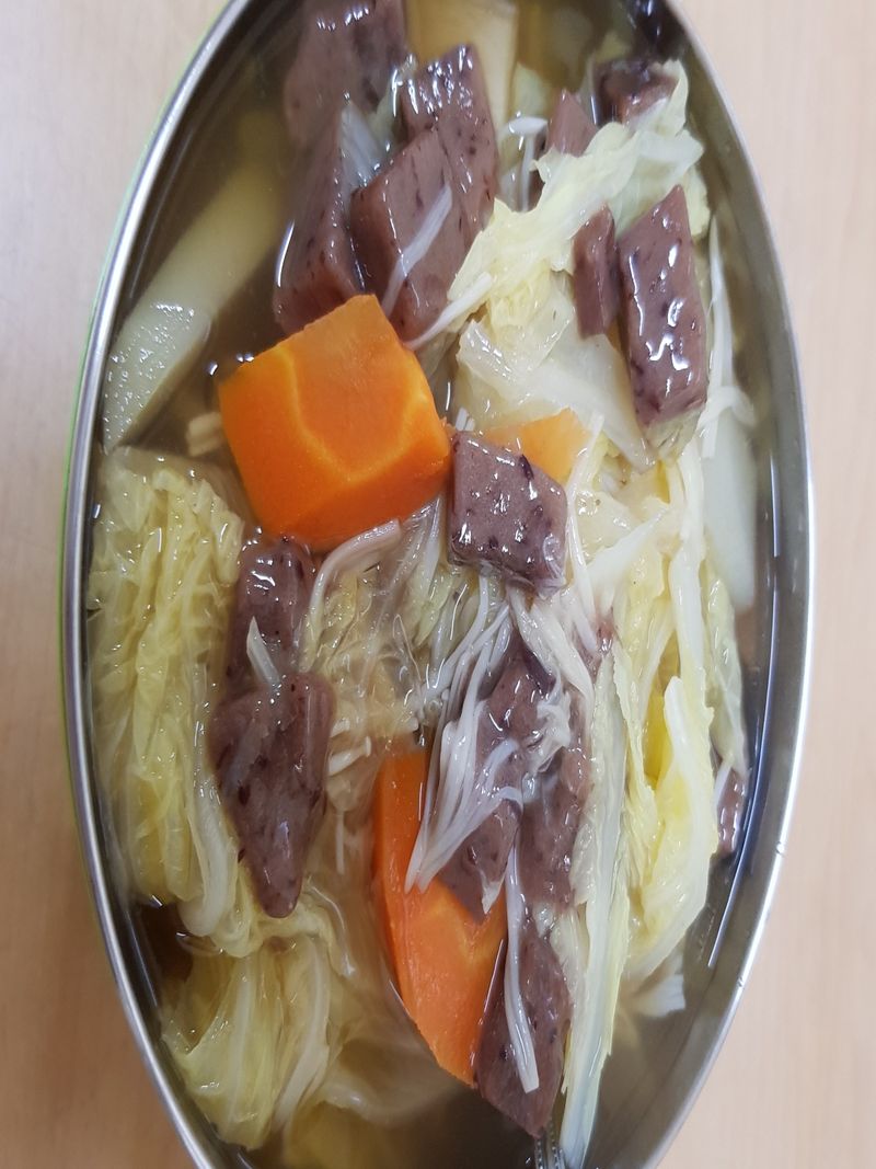 親子手作：蔬菜年糕湯
