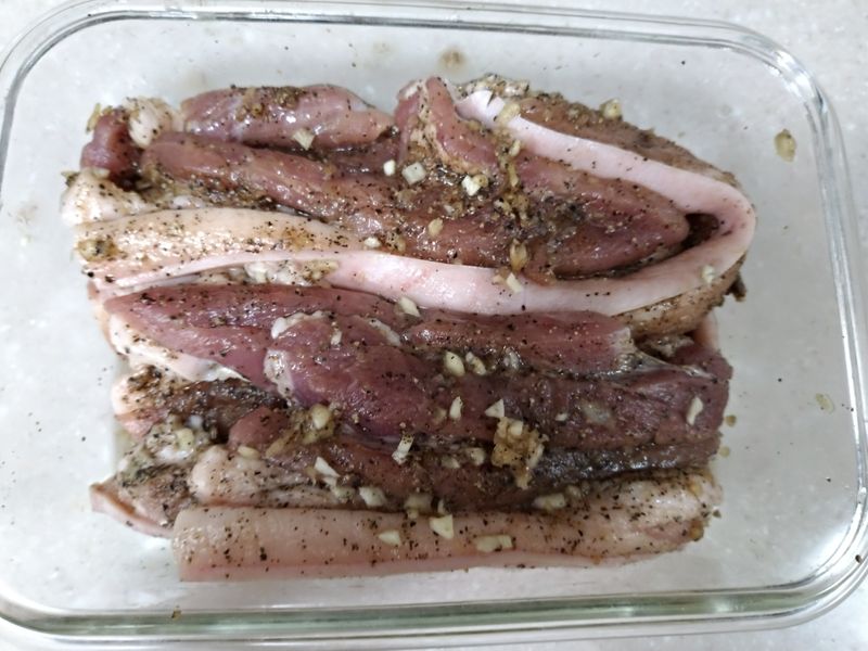 自製鹹豬肉