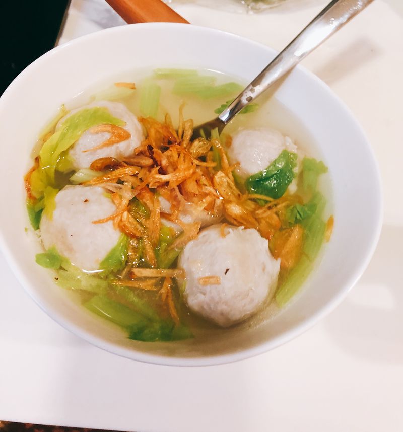 虱目魚丸湯