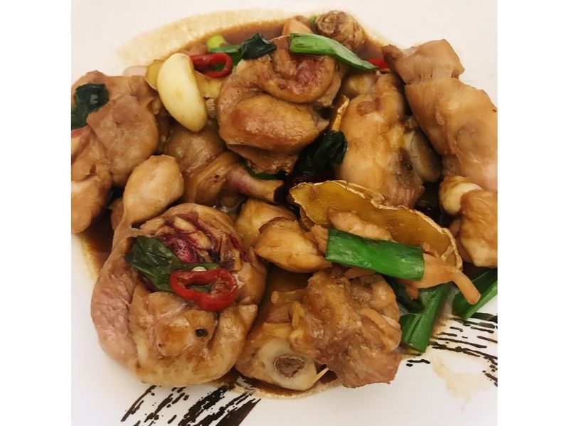 香甜三杯雞