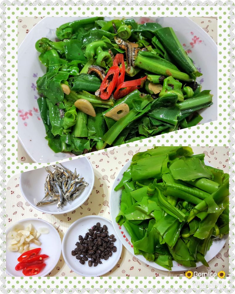 山蘇小魚干