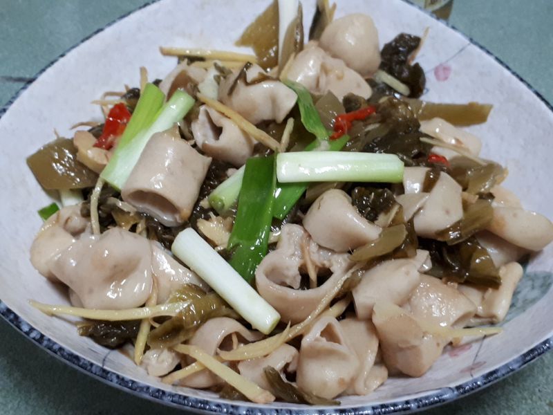薑絲大腸