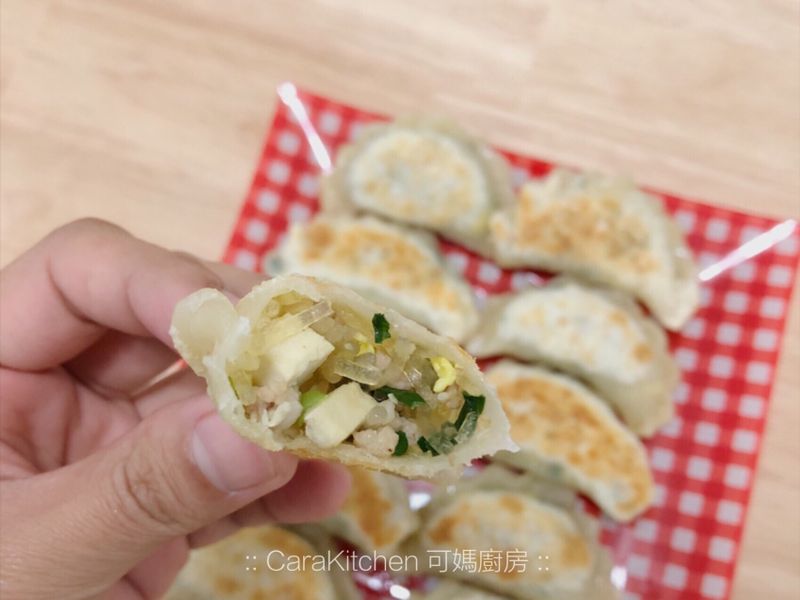 水餃皮韭菜盒子(兒童版本)