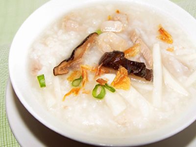 【厚生廚房】筍香肉絲鹹粥