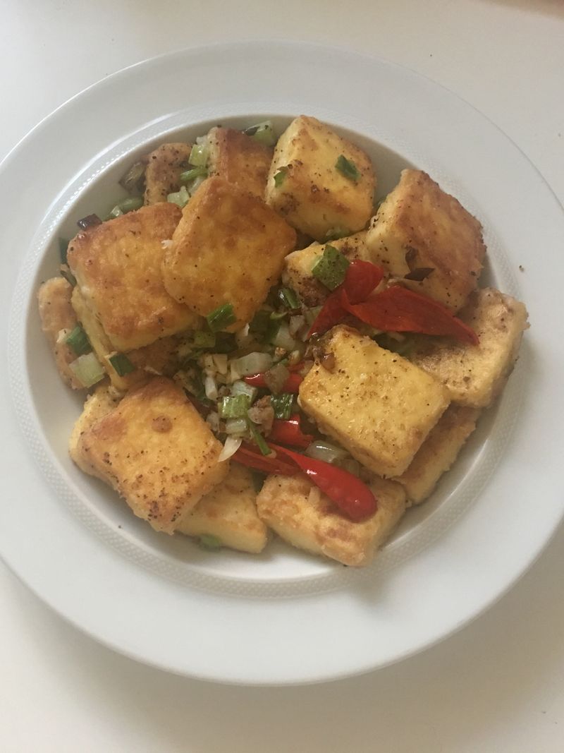 香煎雞蛋豆腐