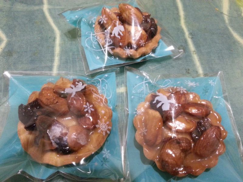 焦糖核果塔