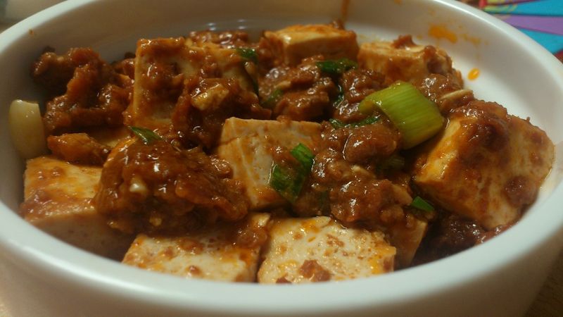 不吃辣也能麻婆豆腐♥(便當料理)