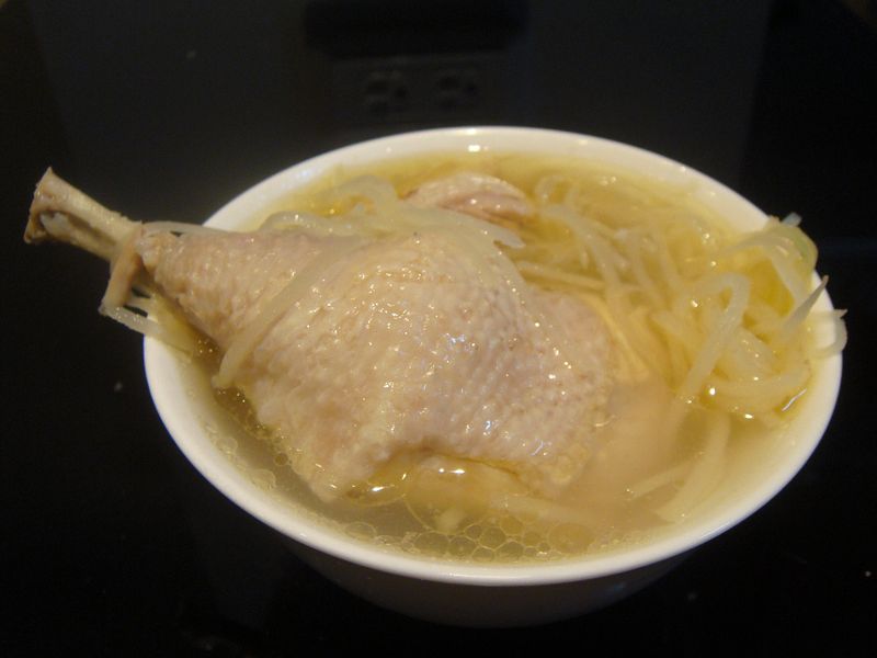 筍絲雞湯