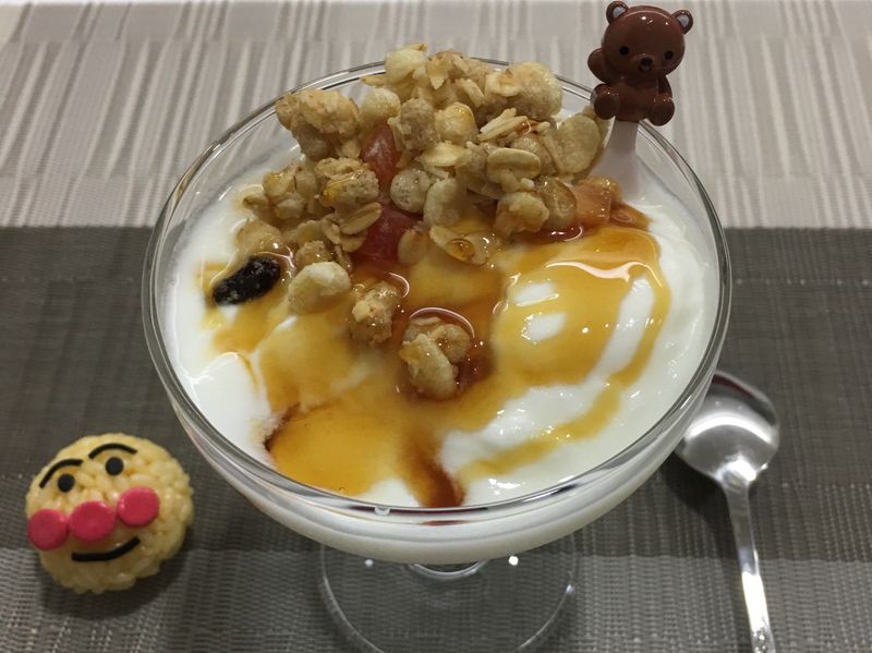 水果麥片優格
