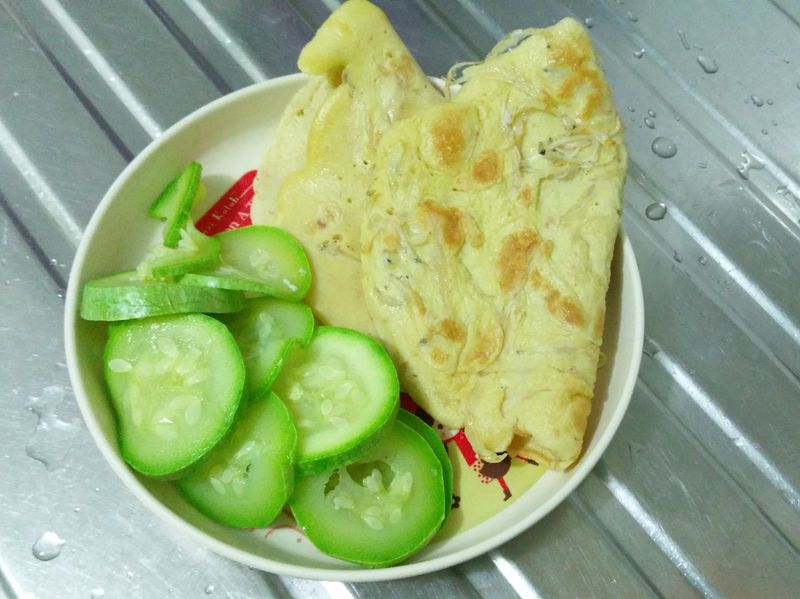 魚乾煎餅