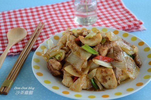 沙茶雞腿