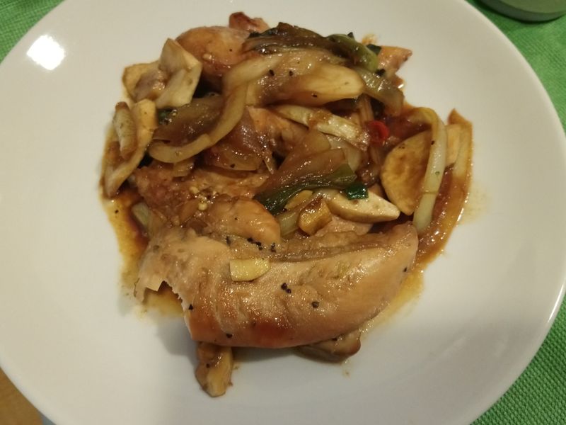 醬燒雞肉
