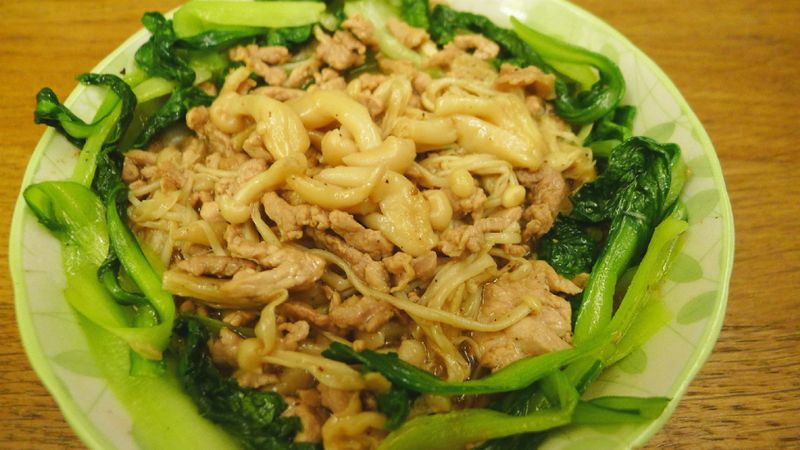 好菇道good idea~家常雙菇肉絲