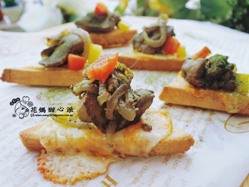 義式風味紅酒特式雞肝