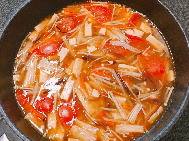 酸辣湯～全素