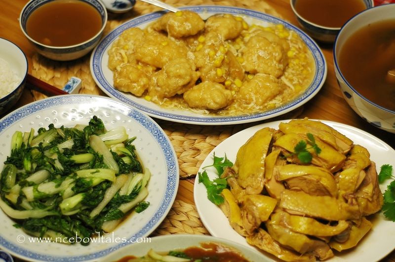 粟米魚柳 Fillets of Fish in Sweetcorn Sauce