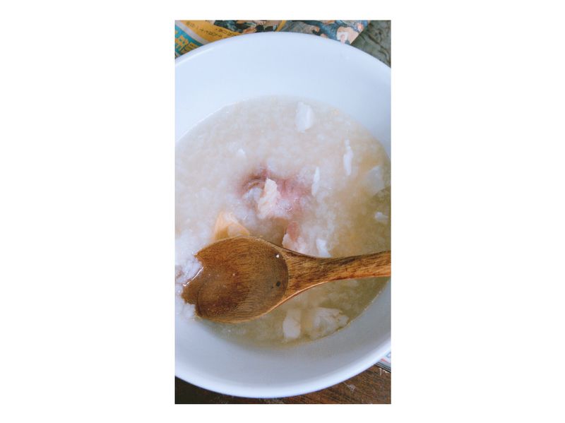 咸蛋咸豬手肉粥🥣