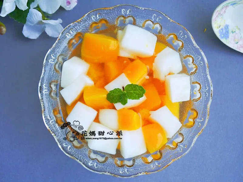 蜜桃杏仁甜湯