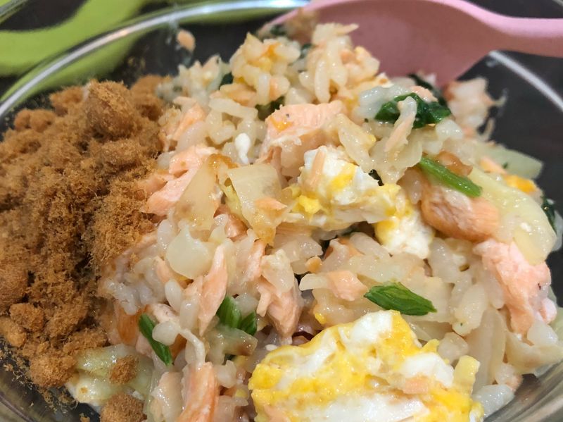 鮭魚燉飯