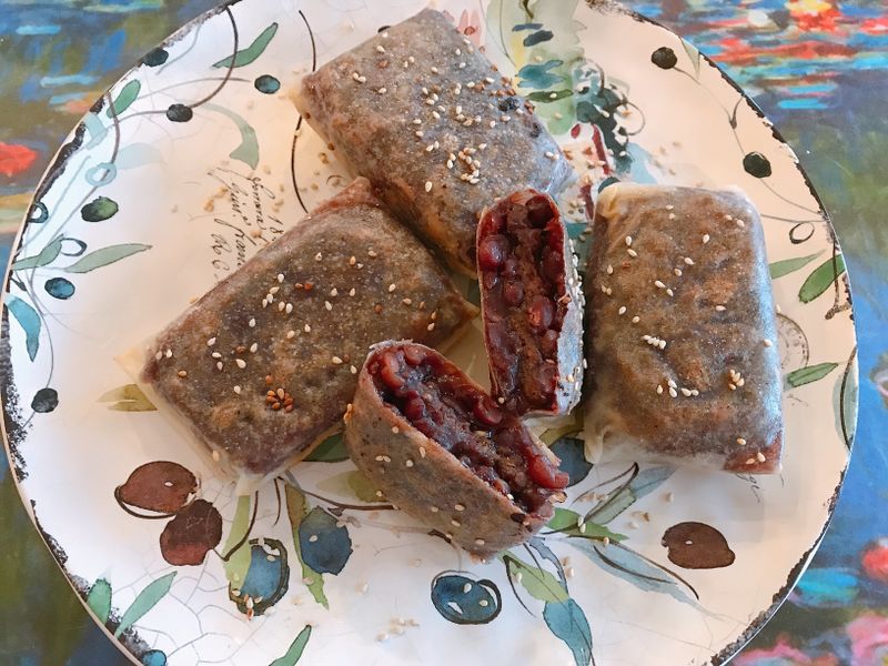 簡易豆沙鍋餅