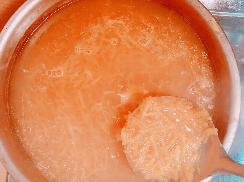 簡易地瓜絲湯🐈