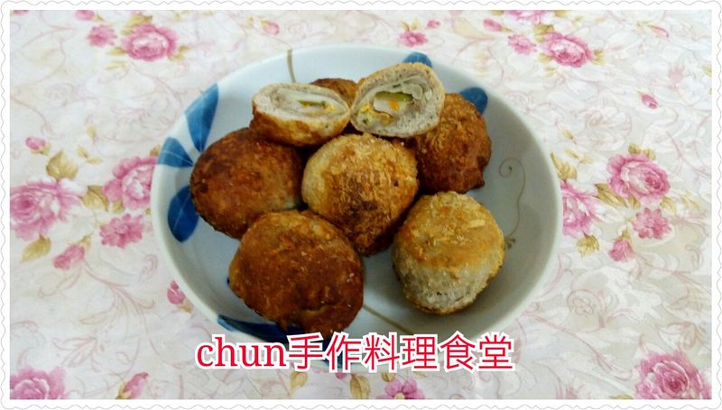 炸高麗菜鬆餅麵包