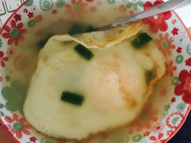 煎蛋湯