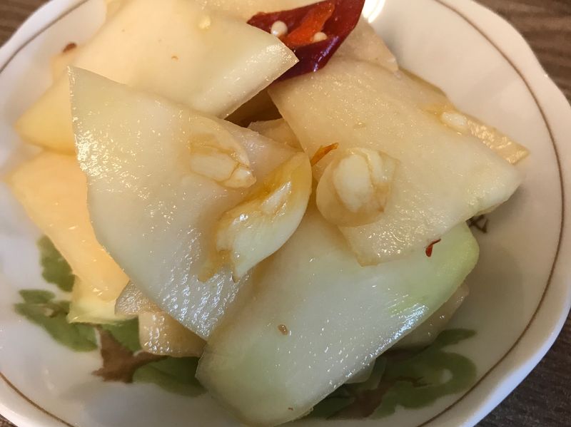 涼拌大頭菜