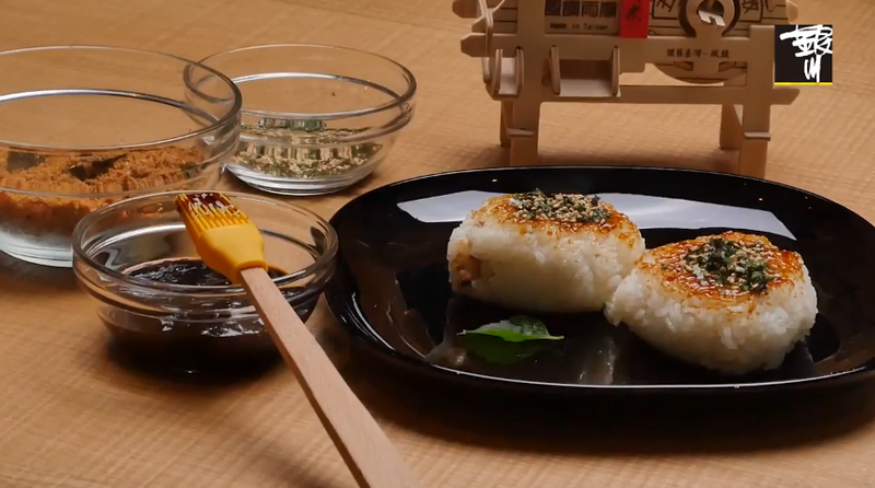 剩飯料理!超簡單有機日式烤飯糰