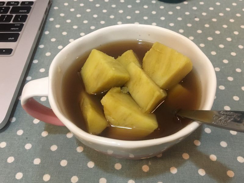 超快速黑糖薑汁地瓜湯🍠