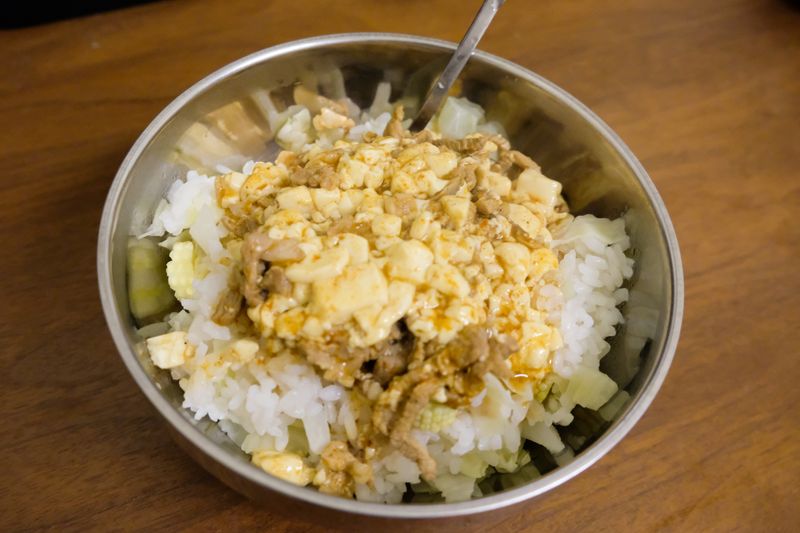 外宿簡易麻婆豆腐