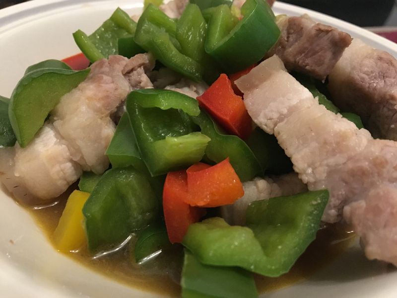 椒椒炒肉絲