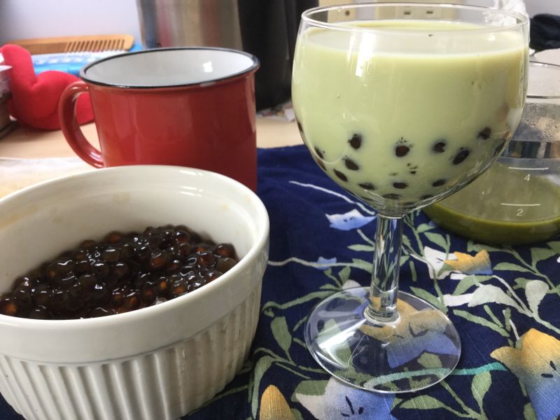 珍珠抹茶拿鐵